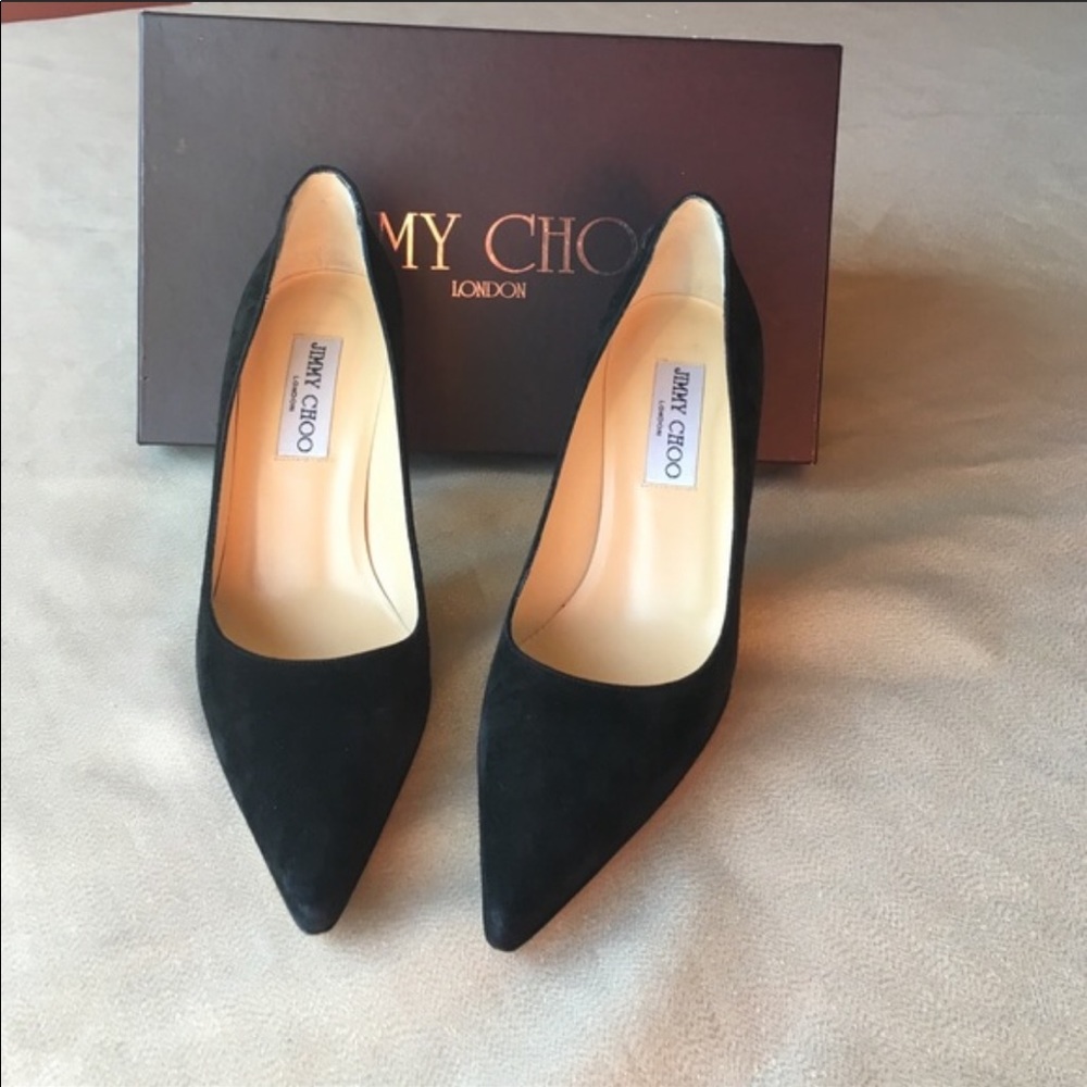 Jimmy Choo Suede heels